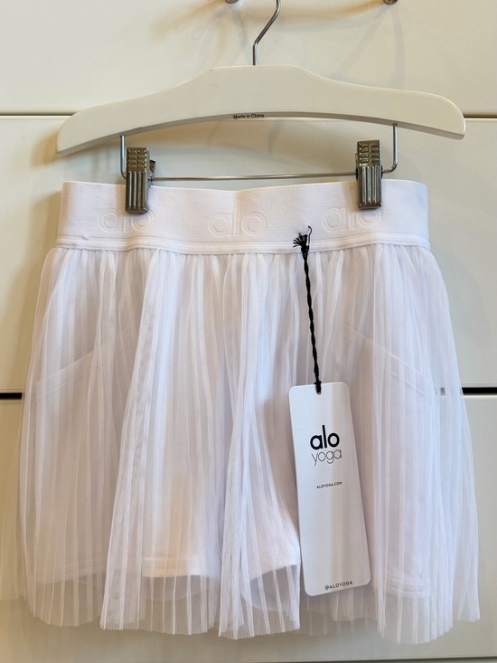 ALO Yoga Dresses & Skirts - ALO Yoga White Tulle Skirt with Attached Shorts